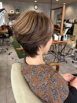 大人女性向けサロンclover 【白髪ぼかし/白髪染め】【4月上旬オープン(予定)】 メッシュショート