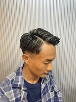 美容室オルセー サイドパートアップバンク