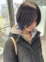 ルシティ(Le City)&nbsp;Blue design color【ブリーチ/ダブルカラー/髪質改善】