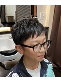 [10代/中学生メンズカット/爽やかショート][麻布十番駅/六本木]