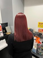 キャパ セントラル 天神 大名店(CAPA central) ボルドーカラー ブリーチなしダブルカラー 髪質改善 10代