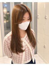 ヘアーデザイン シーベル(HAIR DESIGN SEA BELLE) 顔まわりで魅せる、上品ロングレイヤー