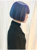 【Astar】ネオングラデーションカラーボブ &nbsp;ワイドバング