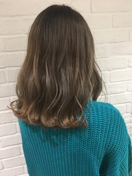 エイト 福岡天神店(EIGHT fukuoka) 【EIGHT福岡】藤崎_ハイトーンカラー_グレージュ◎