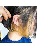ヘアメイクエイト 丸山店(hair make No.8)&nbsp;【担当＊岩切祐樹】ミニボブ×インナーカラー