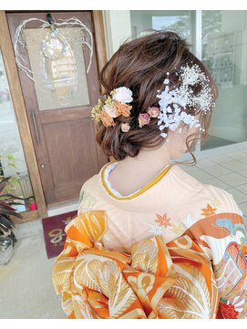 グランジュテ(grandjute) 成人式STYLE☆ 那覇成人式 那覇着付け★