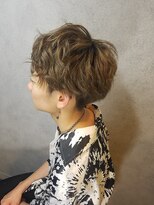 ヘアサロンエム 大宮東口(HAIR SALON M) 外ハネボブ/アッシュブラウン/ネオウルフ/デザインカラー