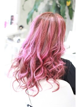 エフエフヘアー(ff hair) back style☆3Dハイライトカラーvol.368
