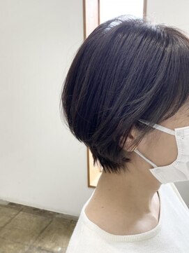 キートス ヘアーデザインプラス(kiitos hair design +) ショートカット☆ミントベージュ