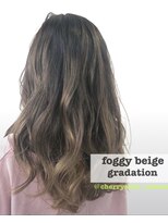 チェリーコーク(HAIR CHERRY COKE)&nbsp;フォギーベージュ×グラデーション