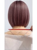 ミルクティーベージュダブルカラーインナーカラーケアブリーチ