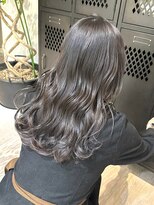 ヲタク(wotaku.)&nbsp;ダークグレージュ透明感カラーくすみカラー暗髪グレーシルバー