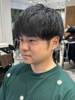 ビューブルー 亀戸錦糸町(VIEW BLUE)&nbsp;◎すっきりツーブロ刈り上げマッシュ&眉毛