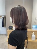 くびれヘア×ラベンダーピンク土橋10