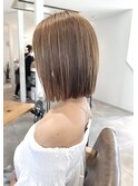 切りっぱなしボブ