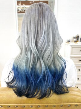 グラスペディア(graspedia) ホワイトグラデーション【広島派手髪】【広島ハイトーン】