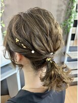 ジェネータ 新横浜店(GENETA)&nbsp;ミディアムポニーテール【ヘアセット/新横浜】