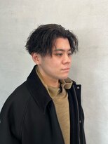キング 高槻(K!ng) 縮毛矯正髪質改善ハイライトレイヤーカット高槻美容室エクステ