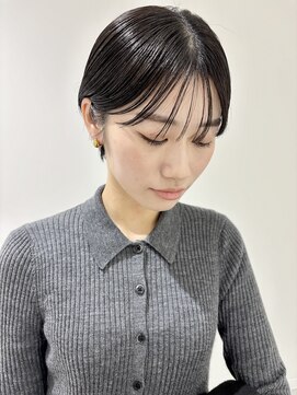 ケンジ 横浜(KENJE) マッシュショート/ワイドバング/横浜