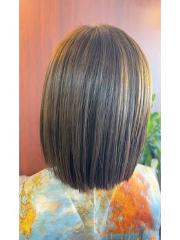 ウエニ シード(SEED)の写真/<金剛>くせ毛を髪質改善『美革ストレート』柔らかで自然なツヤ髪に♪／オーガニックカラーも人気◎