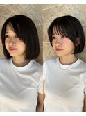 白川20代30代40代小顔カット大人かわいいくびれレイヤー前髪韓国