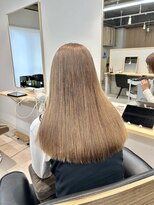 トト 船橋店(toto.)&nbsp;◇細めハイライトボブフェザーショートマロンベージュ[船橋]