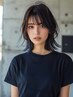 【当日ゲリラクーポン】カット+カラー+トリートメント［ReFaVEENA使用］