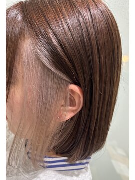 ファムバイアヴァンス(Femme by AVANCE.) 【@篠澤】インナーカラー×ホワイトベージュ