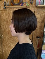 ノラ カマクラ(NORA kamakura)&nbsp;#ハンサムショート#大人ボブ#ダークブラウンカラー