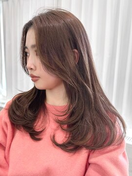 エル バイ アンキシム(elu by AHNKISM) 【韓国ヘア】レイヤーカット/顔まわりカット/艶髪/心斎橋