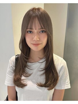 シキ オルガン 大宮(siki ORGAN) ヘーゼルベージュ×顔周りレイヤーカット