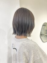 アモレット 天文館店(amoretto)&nbsp;【amoretto_ yu-ka.】グレージュカラー/くびれボブ