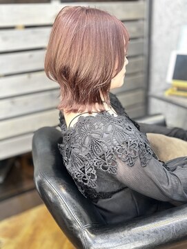 アール(R) 外ハネレイヤーボブ