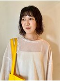 【表参道sheta齋藤】ココアベージュオリーブグレー小顔カット