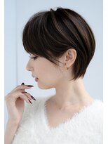 エインアンリー 表参道(AIN.ANLY.)&nbsp;前髪あり大人ショート 30代40代50代【AIN.表参道】川原