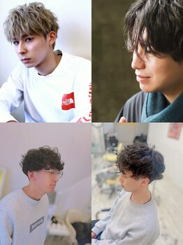 【カット4510円~/パーマ8800円~/波巻きパーマ12100円~/ツイストスパイラル12100円~】清潔感×好印象に◎