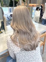 サンクプロジェクト(cinq PROJECT) 原宿韓国顔まわりミルクティーベージュミルクティーグレージュ