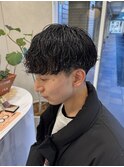 ナチュラル波巻きパーマ【いわき/平/Tress】