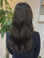 ルーチェ(Lu-che)&nbsp;顔周りレイヤー×ダークグレージュカラー×髪質改善ストレート