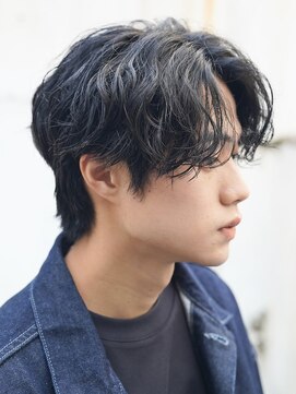 フィフス 渋谷(fifth) 渋谷波巻きツイストスパイラルシャドウルーズパーマビジネスヘア