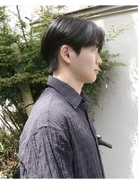 ヒントステーション フォーメンズ(HINTSTATION for Men's) 〈浅草 半個室〉 センターパート/ナチュラル