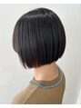 メラク バイ コア(Merak by CoRe.gn)&nbsp;首がキレイに見えるようにカット♪【切りっぱなしボブ】