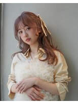 ジーナ  札幌大通(Zina)&nbsp;髪質改善＊ハーフツイン＊アレンジ＊暖色＊Zina札幌大通