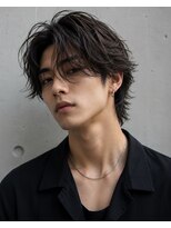 アイトーキョー 名古屋栄(AI TOKYO)&nbsp;ニュアンスパーマ/フェザーパーマ/センターパート/名古屋/栄