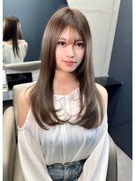 ユアーズヘア 仲町台店(youres hair)&nbsp;髪質改善トリートメントで叶う美髪ストレート　艶髪　前髪