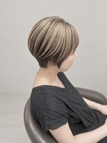 ヘアーアンドリラックス アミエ(hair&relax amie) ショートに映える♪コントラストアンブレラカラー