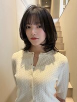 デディトゥ(dedyto)&nbsp;札幌大通レイヤーカットハッシュカット髪質改善韓国ボブ顔周り