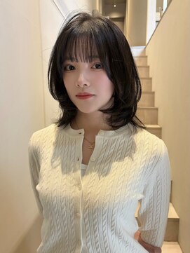 デディトゥ(dedyto) 札幌大通レイヤーカットハッシュカット髪質改善韓国ボブ顔周り