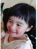 子供ボブ