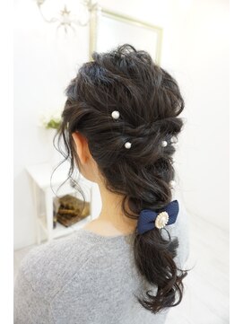 ヘアアンドメイクジップ恵比寿 (Hair＆Make ZIP) ふわふわダウンスタイル　ヘアセット